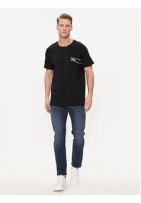 BOSS - Boss T-Shirt 50514914 Czarny Regular Fit. Kolor: czarny. Materiał: bawełna
