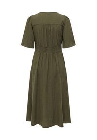 only - ONLY Sukienka codzienna Tizana 15373535 Zielony Regular Fit. Okazja: na co dzień. Kolor: zielony. Materiał: bawełna. Typ sukienki: proste. Styl: casual #5