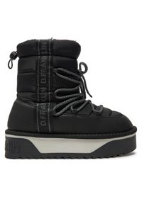 D.Franklin Śniegowce DFSH371006 Czarny. Kolor: czarny. Materiał: materiał #1