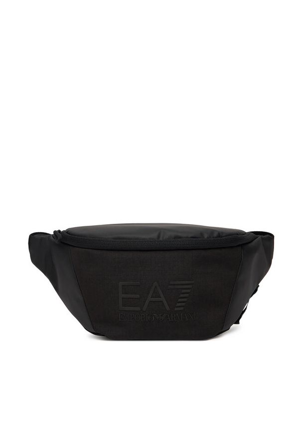 Saszetka nerka EA7 Emporio Armani. Kolor: czarny