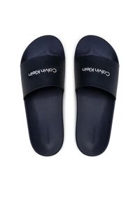Calvin Klein Jeans Klapki Pool Slide HM0HM00455 Granatowy. Kolor: niebieski #7