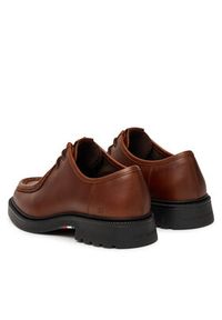 TOMMY HILFIGER - Tommy Hilfiger Półbuty Comfort Lwt Moc Toe FM0FM05588 Brązowy. Kolor: brązowy. Materiał: skóra #3