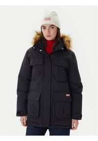 Hunter Parka Glyder HARW0014252 Czarny Regular Fit. Kolor: czarny. Materiał: syntetyk #1