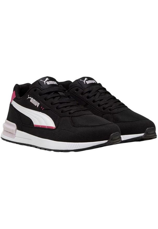Puma - Trenerzy Graviton Dla Kobiet. Okazja: na spacer. Kolor: biały, wielokolorowy, czarny. Sport: turystyka piesza
