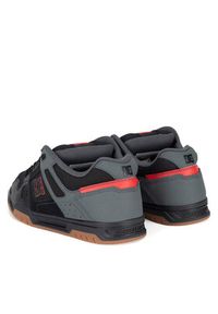DC Shoes Sneakersy STAG DC01813061 Czarny. Kolor: czarny. Materiał: nubuk, skóra #6