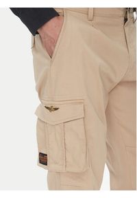 Aeronautica Militare Spodnie materiałowe 251PA1658CT3511 Beżowy Regular Fit. Kolor: beżowy. Materiał: bawełna #4