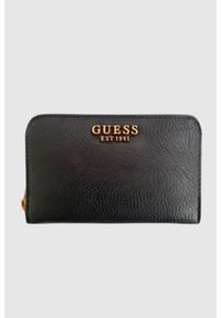 Guess - GUESS Średni czarny portfel Arja. Kolor: czarny #1