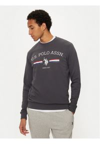 U.S. Polo Assn. Bluza MUP1660 Szary Regular Fit. Typ kołnierza: polo. Kolor: szary. Materiał: bawełna #1