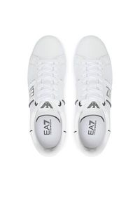 EA7 Emporio Armani Sneakersy X8X102 XK346 D611 Biały. Kolor: biały. Materiał: skóra #4