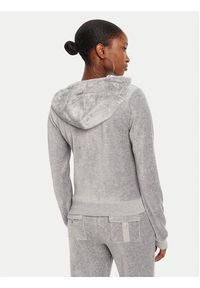 Juicy Couture Bluza Robyn JCSEBJ007 Szary Slim Fit. Kolor: szary. Materiał: bawełna #4