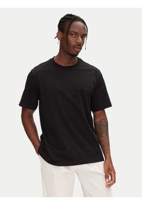 Jack & Jones - Jack&Jones T-Shirt Recharge 12273070 Czarny Relaxed Fit. Kolor: czarny. Materiał: bawełna