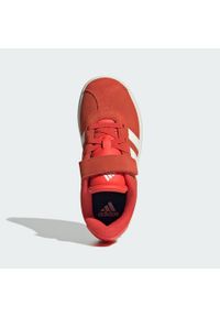 Adidas - Buty VL Court 3.0. Kolor: biały, czerwony, wielokolorowy