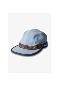 KAVU - Czapka z daszkiem Kavu Organic Strapcap. Kolor: niebieski