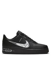 Buty do chodzenia męskie Nike Air Force 1 LV8 Utility. Kolor: czarny. Materiał: syntetyk, tkanina, skóra, materiał. Model: Nike Air Force. Sport: turystyka piesza
