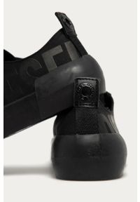 Diesel - Buty. Nosek buta: okrągły. Zapięcie: sznurówki. Kolor: czarny. Materiał: syntetyk, materiał, guma. Szerokość cholewki: normalna #3