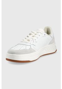 GANT - Gant sneakersy Yinsy 24531731.G29 kolor biały. Nosek buta: okrągły. Zapięcie: sznurówki. Kolor: biały. Materiał: materiał, guma, włókno. Obcas: na platformie #2