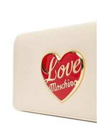 Love Moschino - LOVE MOSCHINO Torebka JC4186PP1NLP0110 Écru. Materiał: skórzane #4