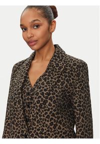 Morgan Marynarka 251-VBILI.F Brązowy Regular Fit. Kolor: brązowy. Materiał: bawełna #2