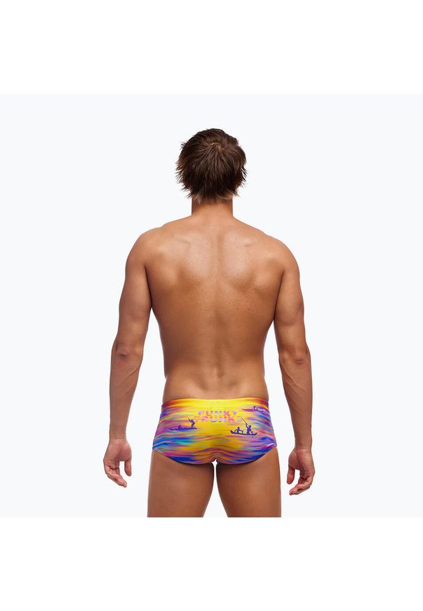 FUNKY TRUNKS - Trunki męskie Funky Trunks Darkinjung Sunset - sidewinder. Kolor: wielokolorowy