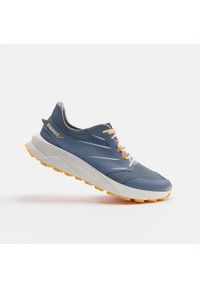 KIPRUN - Buty do biegania w terenie męskie Evadict Easytrail. Kolor: pomarańczowy, niebieski, wielokolorowy, żółty. Materiał: kauczuk. Sport: bieganie
