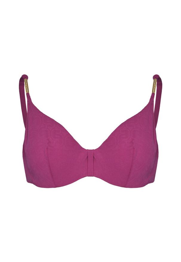 Chantelle Góra od bikini Hera C16WM0 Różowy. Kolor: różowy. Materiał: syntetyk