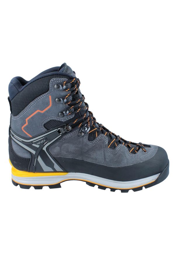 MEINDL - Buty męskie Meindl Litepeak PRO z membraną Gore-Tex. Kolor: wielokolorowy, szary, pomarańczowy, brązowy. Technologia: Gore-Tex. Sport: turystyka piesza