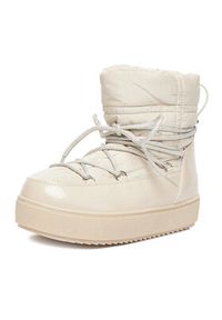 DeeZee Śniegowce HY221202 Beżowy. Kolor: beżowy. Materiał: materiał #3