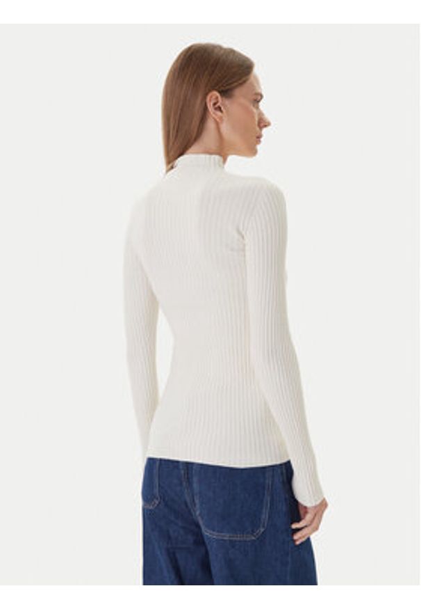 Kontatto Sweter 3M0814C Écru Regular Fit. Kolor: kremowy. Materiał: syntetyk