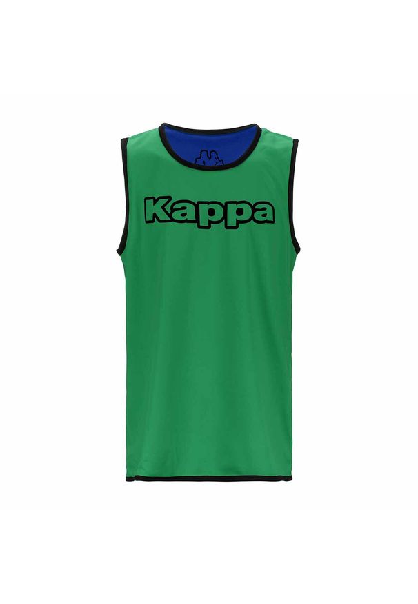 Odwracalna koszulka rugby Kappa Bozia. Kolor: niebieski, zielony, wielokolorowy. Sport: fitness