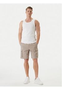 Calvin Klein Jeans Tank top LV04RF272G Biały Regular Fit. Kolor: biały. Materiał: bawełna #3