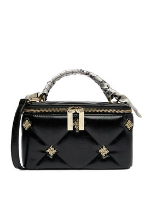 Nine West Torebka EO-Delancey Moon-KS2575-1 Czarny. Kolor: czarny. Materiał: skórzane