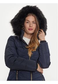Morgan Kurtka puchowa 242-GCLEO Granatowy Regular Fit. Kolor: niebieski. Materiał: syntetyk. Sezon: zima #4