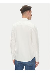 Mustang Koszula Canton 1016238 Biały Slim Fit. Kolor: biały. Materiał: bawełna #4