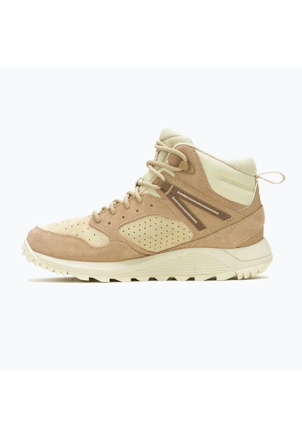 Buty turystyczne damskie Merrell Wildwood Mid Ltr Wp. Kolor: beżowy