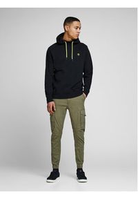 Jack & Jones - Jack&Jones Spodnie materiałowe Paul Flake 12141844 Zielony Tapered Fit. Kolor: zielony. Materiał: bawełna