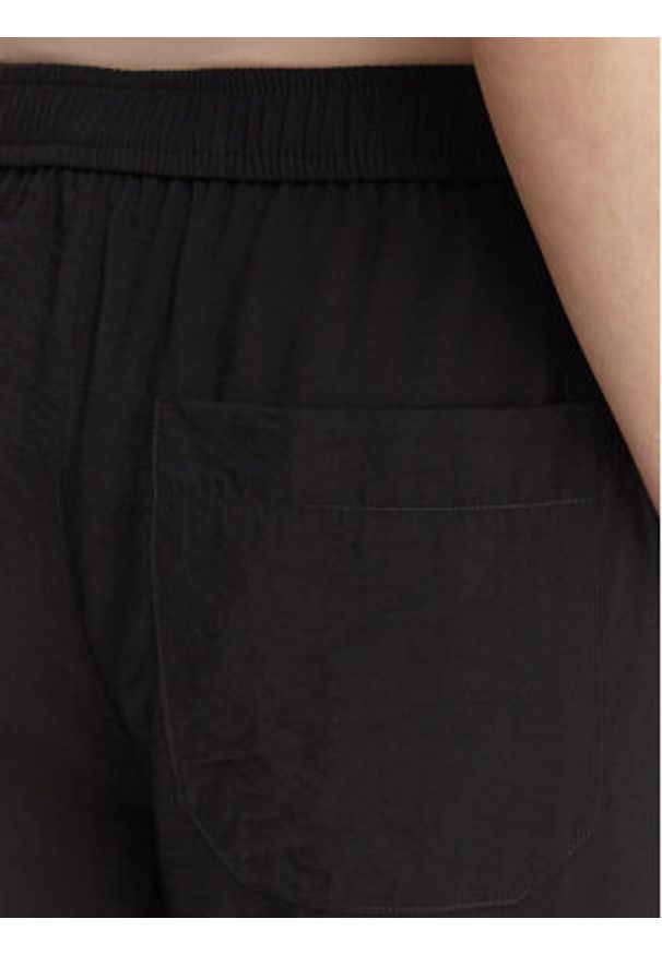 Marella Spodnie materiałowe Eremi 2613131154 Czarny Regular Fit. Kolor: czarny. Materiał: wiskoza