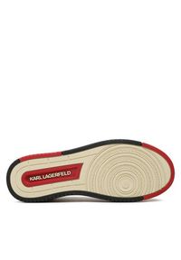 Karl Lagerfeld - KARL LAGERFELD Sneakersy KL53020 Czerwony. Kolor: czerwony. Materiał: skóra #5