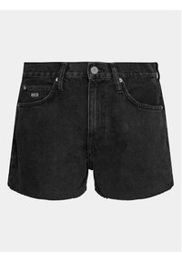 Tommy Jeans Szorty jeansowe DW0DW17633 Czarny Regular Fit. Kolor: czarny. Materiał: bawełna