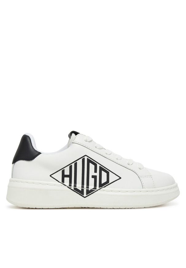 Hugo - Sneakersy HUGO. Kolor: biały