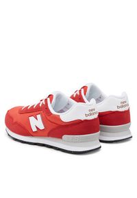 New Balance Sneakersy GC515BR Czerwony. Kolor: czerwony. Materiał: materiał #3