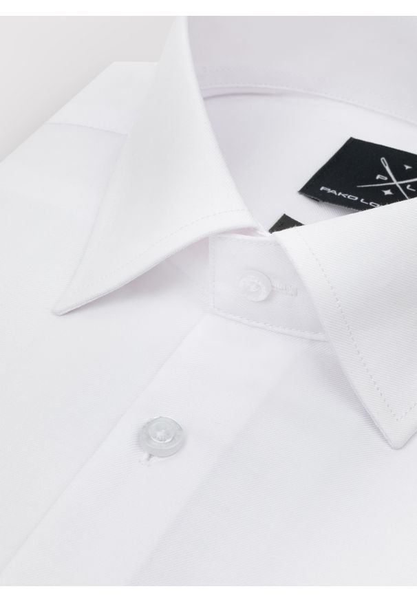 Pako Lorente - PAKO LORENTE – Biała koszula bawełniana. Kolor: biały. Materiał: bawełna. Długość rękawa: długi rękaw. Długość: długie. Sezon: wiosna, lato