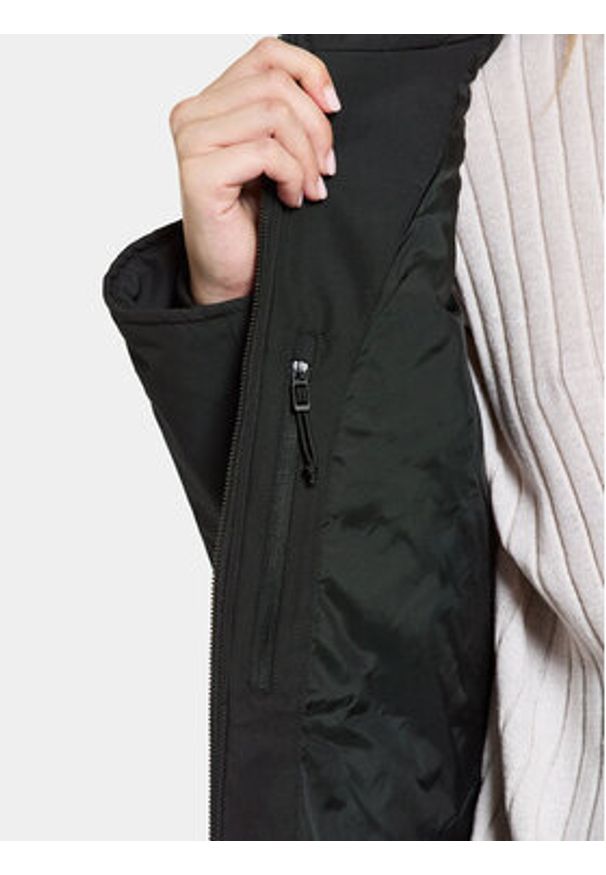 Didriksons Parka Helle 504301 Czarny Regular Fit. Kolor: czarny. Materiał: syntetyk