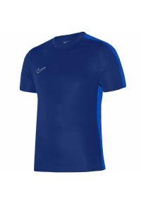 Nike - Męska Koszulka Academy 23 SS DriFIT. Kolor: niebieski
