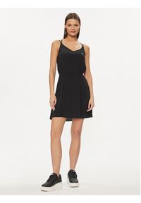 Tommy Jeans Sukienka letnia Essential DW0DW17936 Czarny Regular Fit. Kolor: czarny. Materiał: wiskoza. Sezon: lato #2