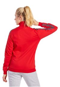 ERIMA - Damska bluza dresowa Erima Essential Team. Kolor: czerwony. Materiał: dresówka. Sport: fitness