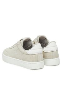 Calvin Klein Jeans Sneakersy Classic Cupsole Mix In YW0YW01767 Szary. Kolor: szary. Materiał: skóra #5
