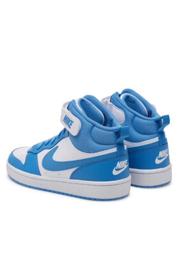 Nike Sneakersy Court Borough Mid 2 (GS) CD7782 Niebieski. Kolor: niebieski. Materiał: skóra. Model: Nike Court