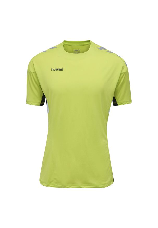 Hummel - HUMMEL Koszulka treningowa męska sportowa Tech Move Jersey. Kolor: zielony. Materiał: jersey. Sport: piłka nożna