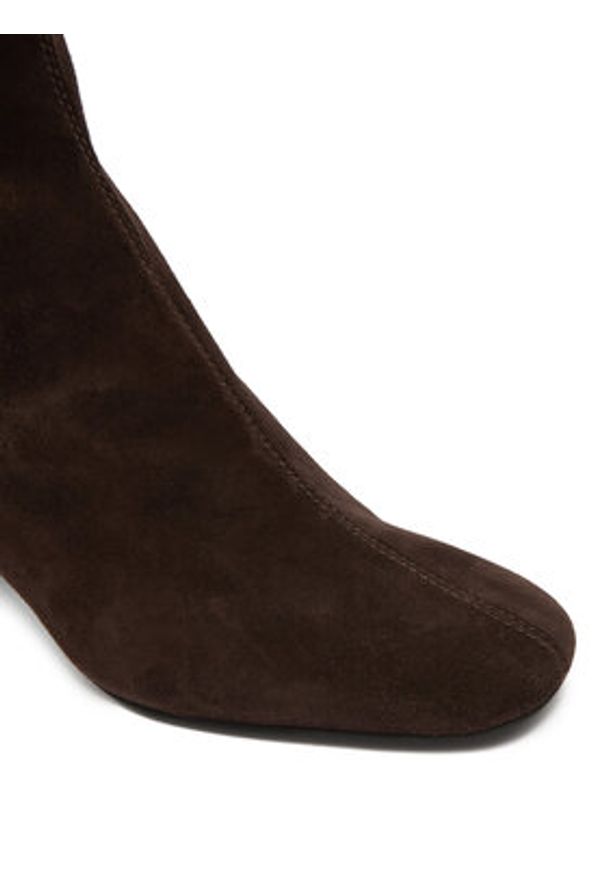 Furla Botki YJ73HIC C10000 AL 3388S 1007 Brązowy. Kolor: brązowy. Materiał: skóra