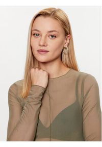only - ONLY Bluzka 15315812 Zielony Regular Fit. Kolor: zielony. Materiał: syntetyk #4